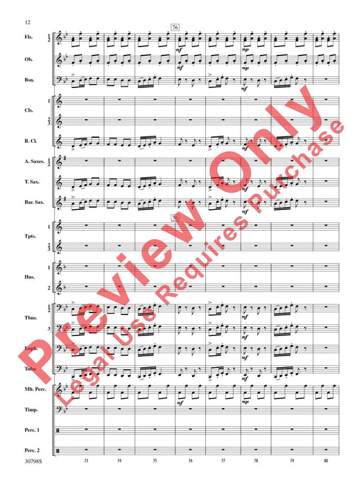 Finale (from Serenade for Strings in C Major, Opus 48, Movement #4 (Terma Russo)) 柴科夫斯基,彼得 終曲 小夜曲 弦樂 作品 樂章 總譜 | 小雅音樂 Hsiaoya Music