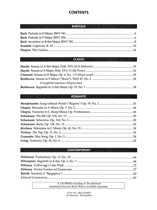 Encore!, Book 3 | 小雅音樂 Hsiaoya Music