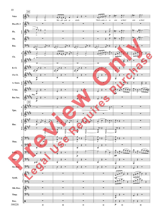 Ging heut Morgen ubers Feld 總譜 | 小雅音樂 Hsiaoya Music