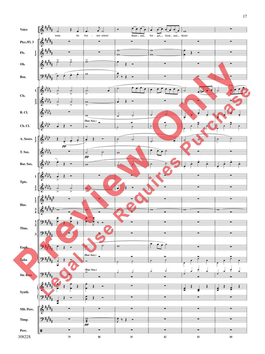 Ging heut Morgen ubers Feld 總譜 | 小雅音樂 Hsiaoya Music