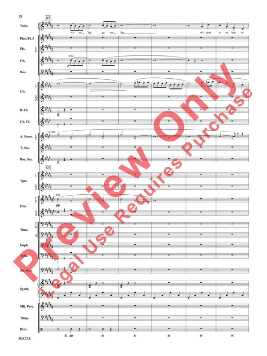 Ging heut Morgen ubers Feld 總譜 | 小雅音樂 Hsiaoya Music