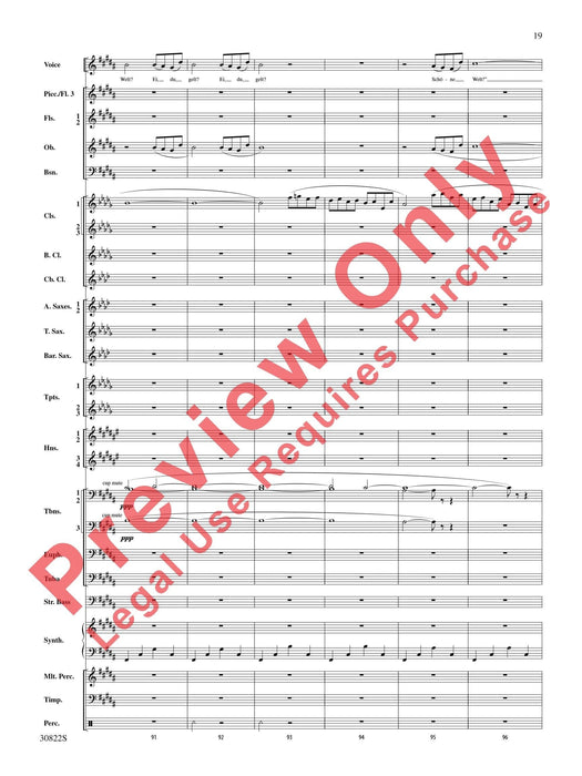 Ging heut Morgen ubers Feld 總譜 | 小雅音樂 Hsiaoya Music