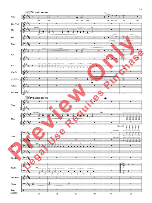 Ging heut Morgen ubers Feld 總譜 | 小雅音樂 Hsiaoya Music