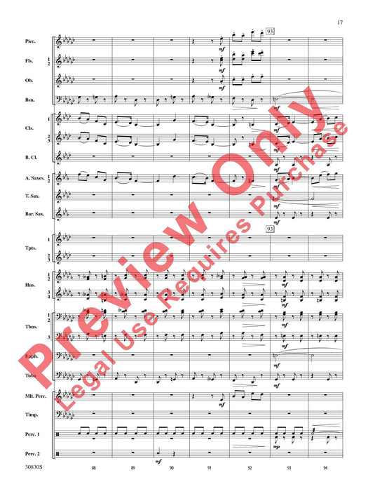 Oxford Street (March) First Movement (from "London Again" Suite for Orchestra) 柯次,艾瑞克 進行曲樂章 組曲 管弦樂團 總譜 | 小雅音樂 Hsiaoya Music