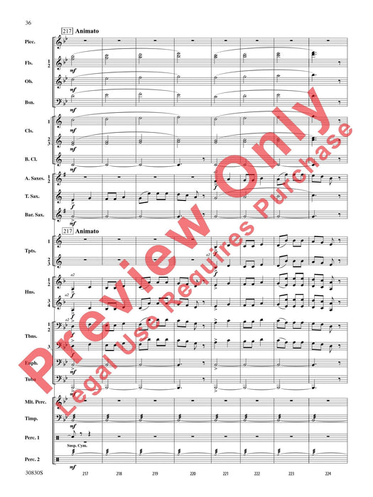 Oxford Street (March) First Movement (from "London Again" Suite for Orchestra) 柯次,艾瑞克 進行曲樂章 組曲 管弦樂團 總譜 | 小雅音樂 Hsiaoya Music