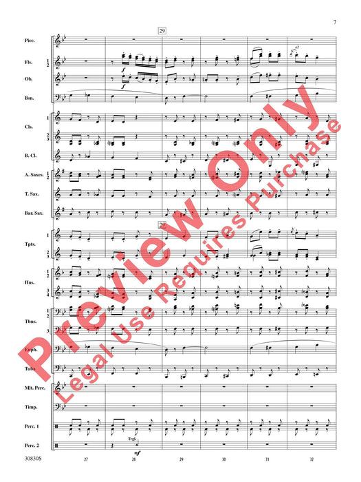 Oxford Street (March) First Movement (from "London Again" Suite for Orchestra) 柯次,艾瑞克 進行曲樂章 組曲 管弦樂團 總譜 | 小雅音樂 Hsiaoya Music