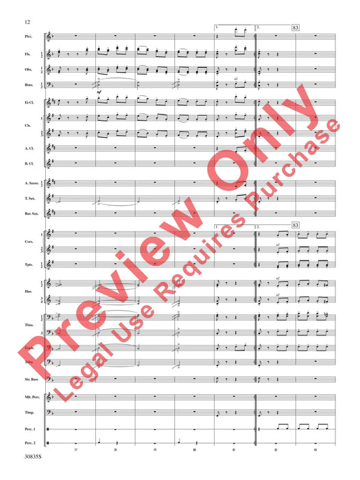 The Wearing of the Green (from the Irish Suite) 組曲 總譜 | 小雅音樂 Hsiaoya Music