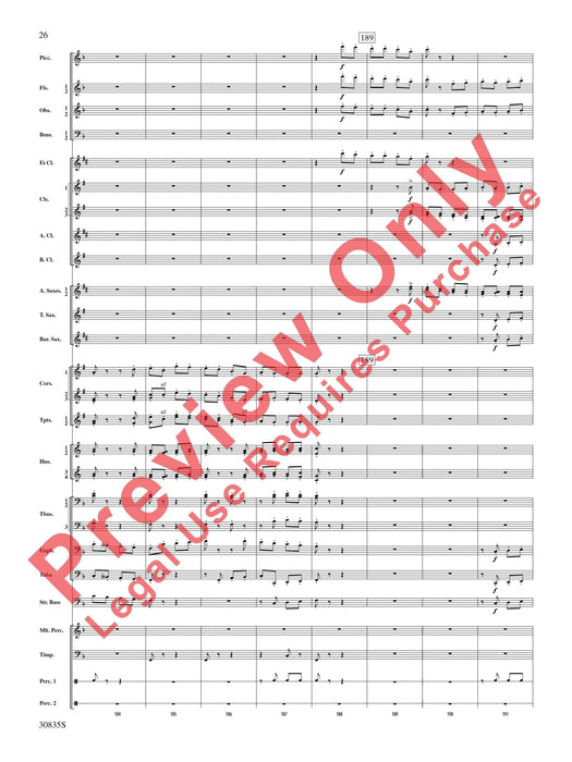 The Wearing of the Green (from the Irish Suite) 組曲 總譜 | 小雅音樂 Hsiaoya Music