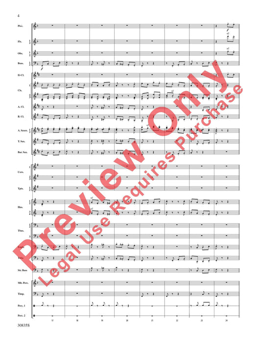 The Wearing of the Green (from the Irish Suite) 組曲 總譜 | 小雅音樂 Hsiaoya Music