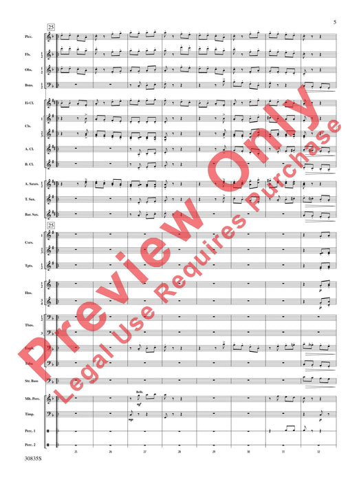 The Wearing of the Green (from the Irish Suite) 組曲 總譜 | 小雅音樂 Hsiaoya Music