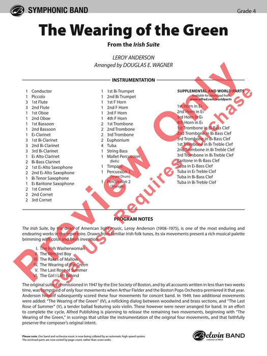 The Wearing of the Green (from the Irish Suite) 組曲 | 小雅音樂 Hsiaoya Music