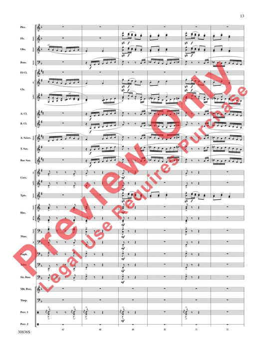 The Rakes of Mallow (from the Irish Suite) 組曲 總譜 | 小雅音樂 Hsiaoya Music