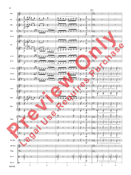 The Rakes of Mallow (from the Irish Suite) 組曲 總譜 | 小雅音樂 Hsiaoya Music