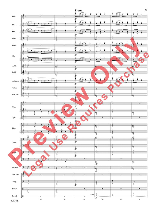 The Rakes of Mallow (from the Irish Suite) 組曲 總譜 | 小雅音樂 Hsiaoya Music