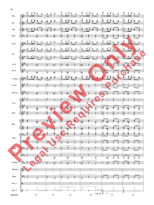 The Rakes of Mallow (from the Irish Suite) 組曲 總譜 | 小雅音樂 Hsiaoya Music