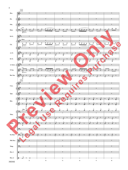 The Rakes of Mallow (from the Irish Suite) 組曲 總譜 | 小雅音樂 Hsiaoya Music