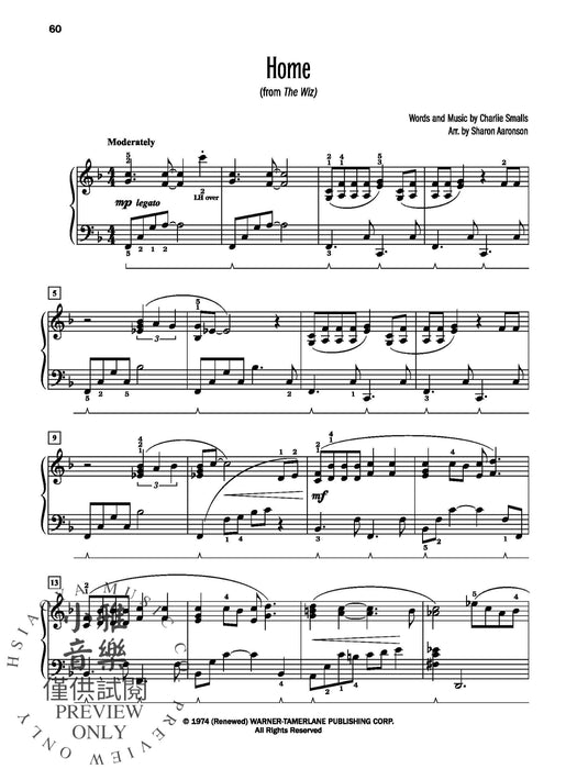 Top 10 Broadway, Classical, Jazz & Movies 40 Intermediate to Early Advanced Piano Arrangements 百老匯爵士音樂 鋼琴 | 小雅音樂 Hsiaoya Music