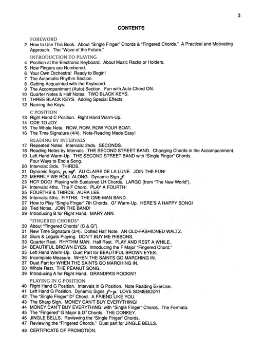 Alfred's Basic Chord Approach to Electronic Keyboards: Lesson Book 1 A Beginning Method for All Instruments with Automatic Rhythms & Chords 和弦 節奏 | 小雅音樂 Hsiaoya Music
