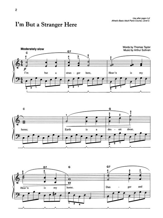 Alfred's Basic Adult Piano Course: Sacred Book 2 鋼琴 | 小雅音樂 Hsiaoya Music