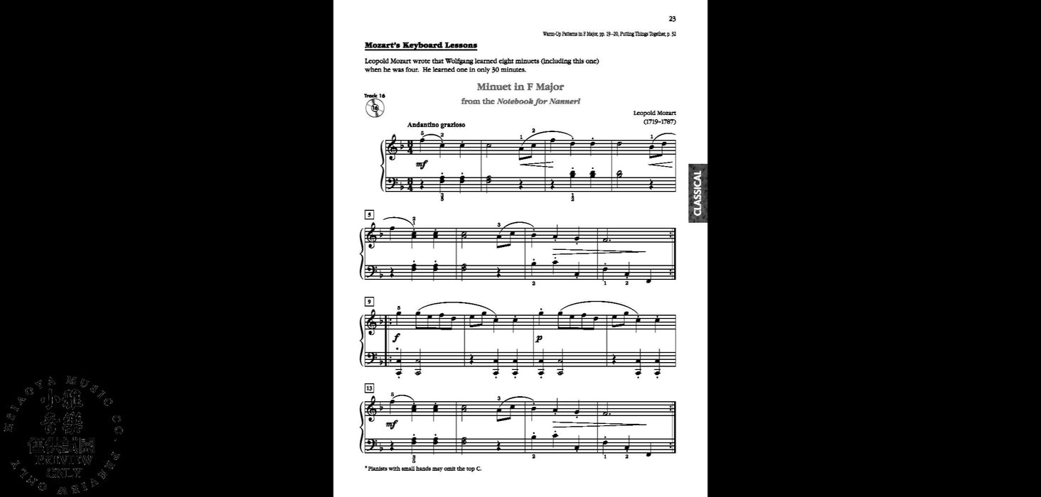 Exploring Piano Classics Repertoire, Preparatory Level A Masterwork Method for the Developing Pianist 鋼琴 | 小雅音樂 Hsiaoya Music