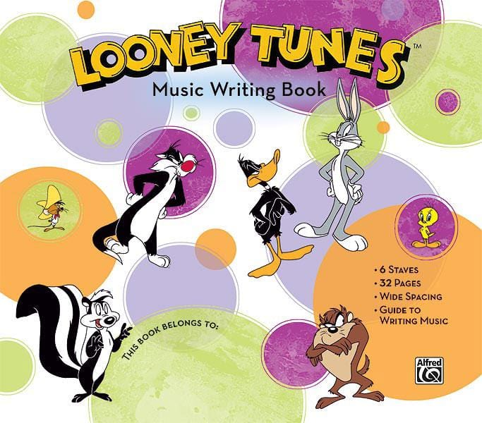 Looney Tunes Music Writing Book | 小雅音樂 Hsiaoya Music