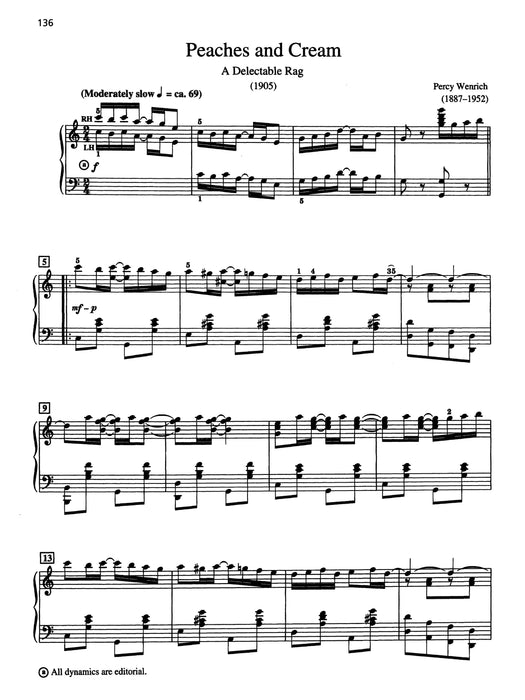 World's Greatest Ragtime Solos 34 Ragtime Piano Originals by 14 Composers 繁音拍子獨奏 繁音拍子鋼琴 | 小雅音樂 Hsiaoya Music