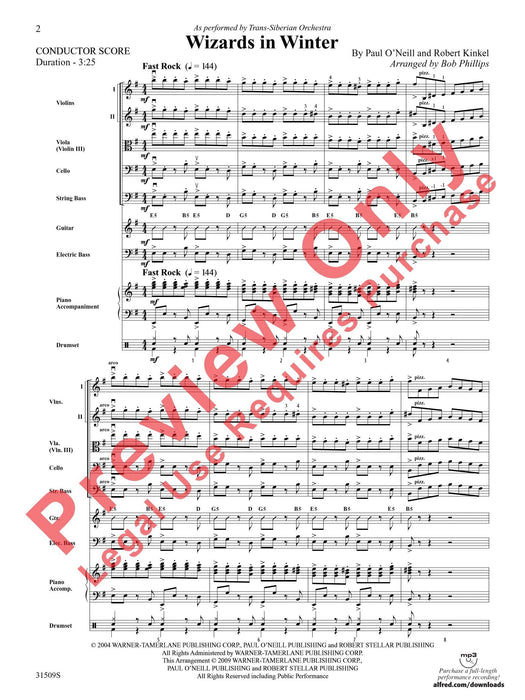 Wizards in Winter As Performed by Trans-Siberian Orchestra 管弦樂團 | 小雅音樂 Hsiaoya Music