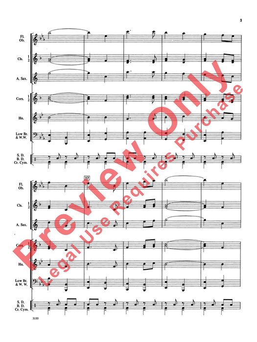 Cape Spear March 進行曲 總譜 | 小雅音樂 Hsiaoya Music