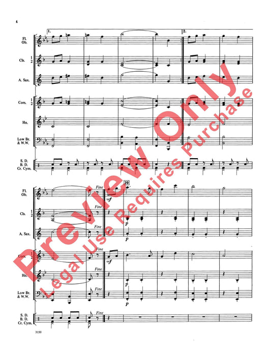 Cape Spear March 進行曲 總譜 | 小雅音樂 Hsiaoya Music