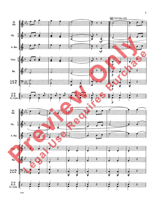 Cape Spear March 進行曲 總譜 | 小雅音樂 Hsiaoya Music