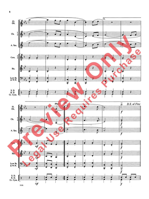 Cape Spear March 進行曲 總譜 | 小雅音樂 Hsiaoya Music