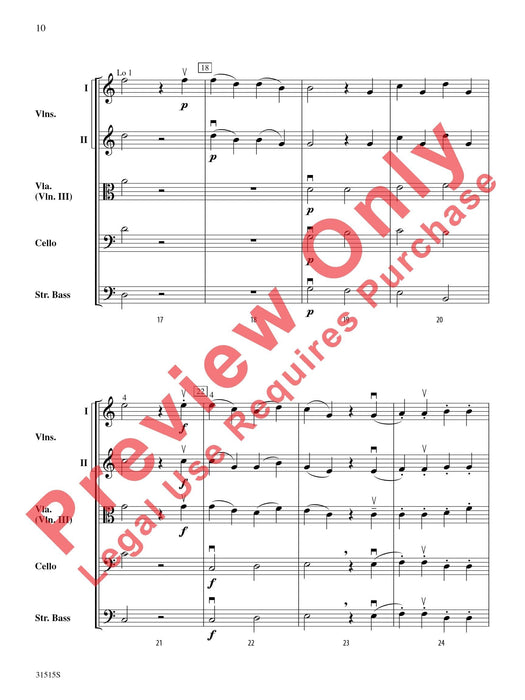 Belwin Beginning String Orchestra Kit #5 A Complete Concert Including: German Song / Adagio / Allegro 弦樂團 音樂會 慢板 快板 | 小雅音樂 Hsiaoya Music