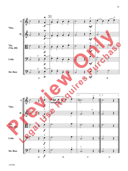 Belwin Beginning String Orchestra Kit #5 A Complete Concert Including: German Song / Adagio / Allegro 弦樂團 音樂會 慢板 快板 | 小雅音樂 Hsiaoya Music