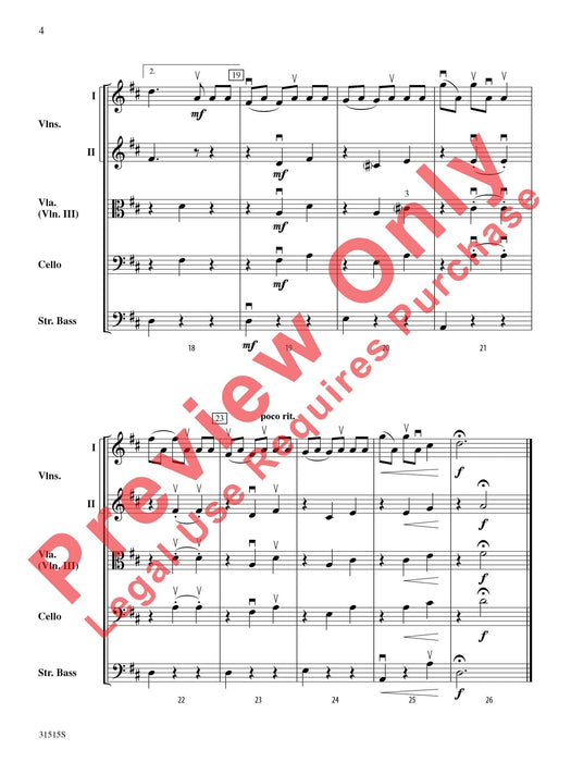 Belwin Beginning String Orchestra Kit #5 A Complete Concert Including: German Song / Adagio / Allegro 弦樂團 音樂會 慢板 快板 | 小雅音樂 Hsiaoya Music