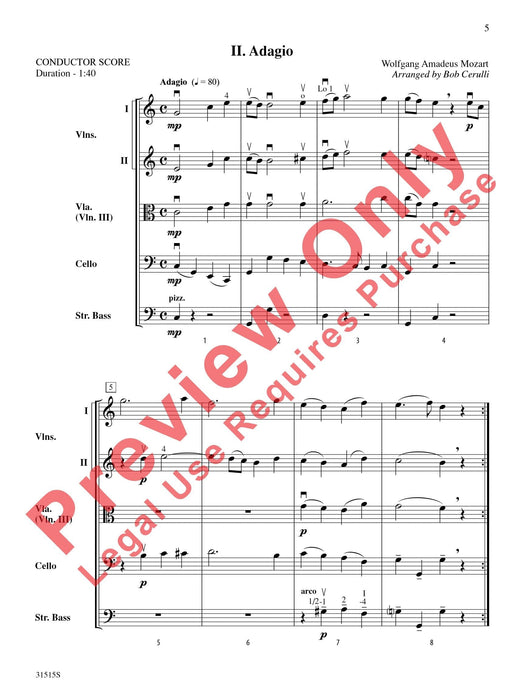 Belwin Beginning String Orchestra Kit #5 A Complete Concert Including: German Song / Adagio / Allegro 弦樂團 音樂會 慢板 快板 | 小雅音樂 Hsiaoya Music