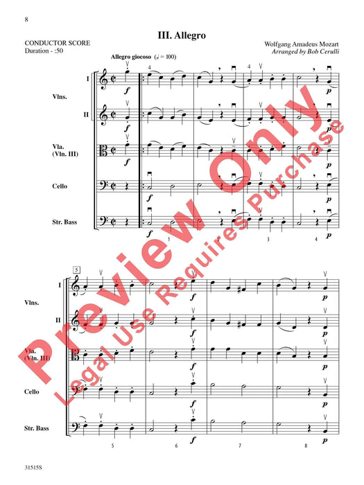 Belwin Beginning String Orchestra Kit #5 A Complete Concert Including: German Song / Adagio / Allegro 弦樂團 音樂會 慢板 快板 | 小雅音樂 Hsiaoya Music