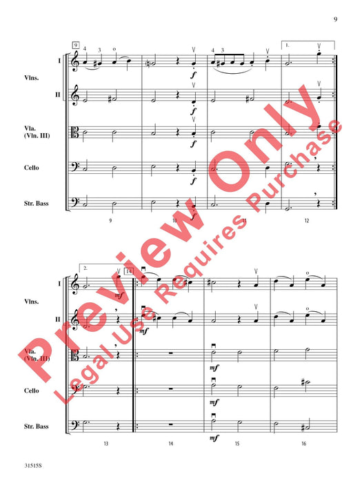 Belwin Beginning String Orchestra Kit #5 A Complete Concert Including: German Song / Adagio / Allegro 弦樂團 音樂會 慢板 快板 | 小雅音樂 Hsiaoya Music