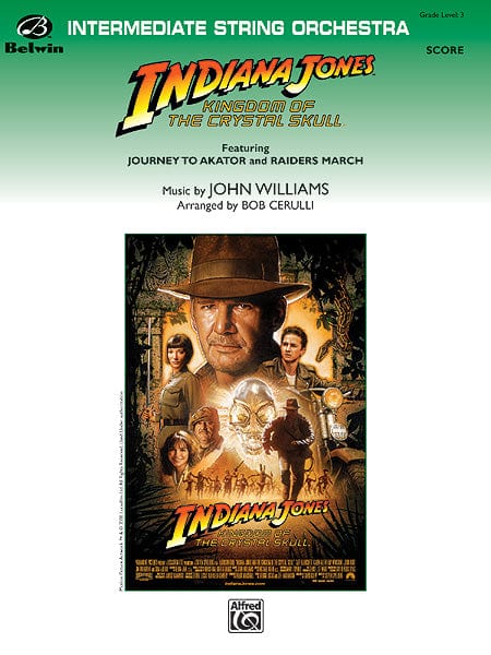 Indiana Jones and the Kingdom of the Crystal Skull, Themes from Featuring: Journey to Akator / Marion's Theme / Raiders March 主題進行曲 總譜 | 小雅音樂 Hsiaoya Music