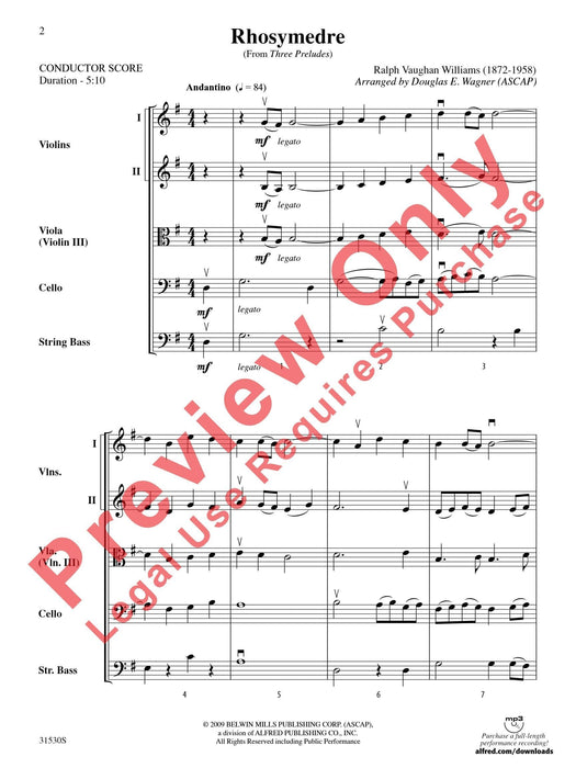 Rhosymedre (from Three Preludes) 沃恩威廉斯 前奏曲 | 小雅音樂 Hsiaoya Music