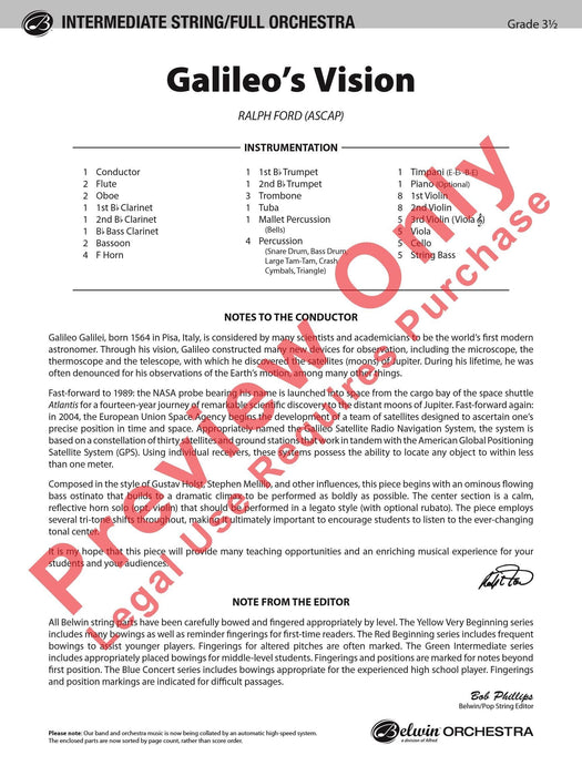 Galileo's Vision | 小雅音樂 Hsiaoya Music