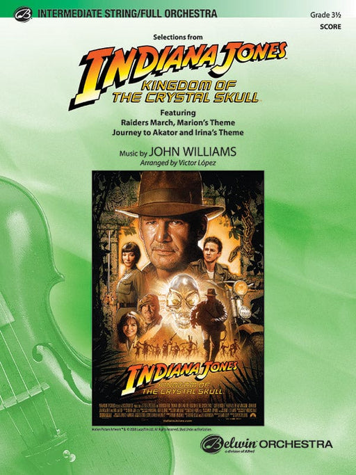 Indiana Jones and the Kingdom of the Crystal Skull, Selections from Featuring: Raiders March / Marion's Theme / Journey to Akator / Irina's Theme 進行曲主題 總譜 | 小雅音樂 Hsiaoya Music