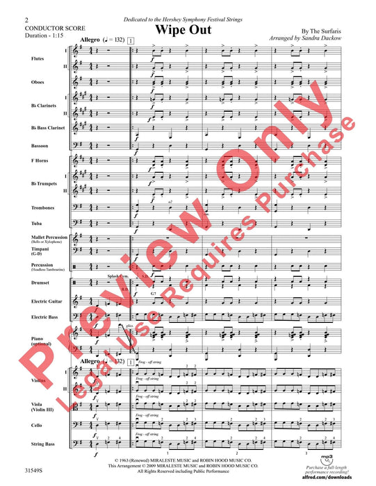 Wipe Out 總譜 | 小雅音樂 Hsiaoya Music