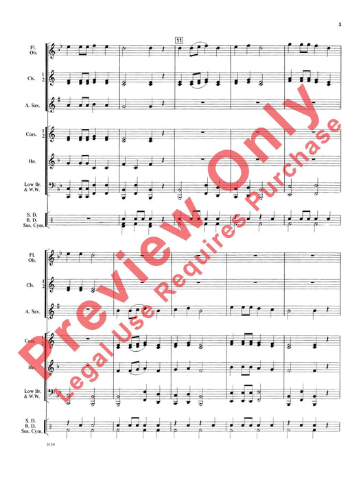 First Concert March 音樂會進行曲 總譜 | 小雅音樂 Hsiaoya Music