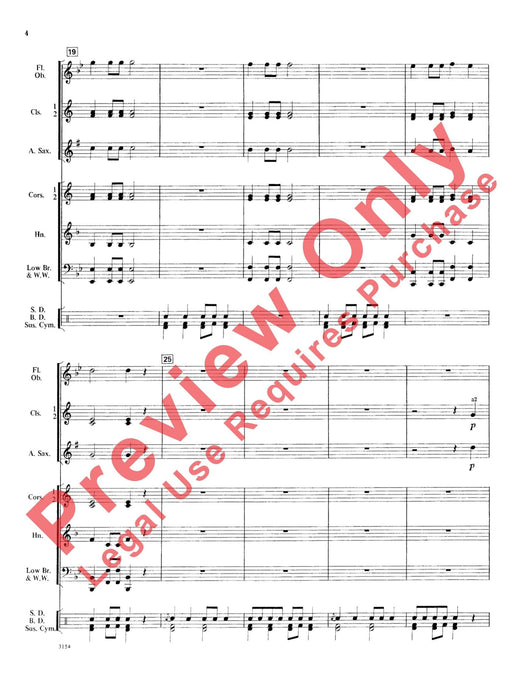 First Concert March 音樂會進行曲 總譜 | 小雅音樂 Hsiaoya Music