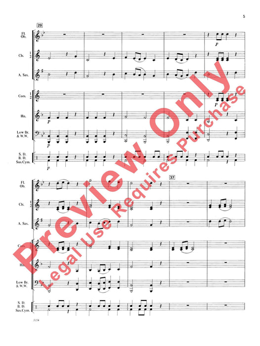 First Concert March 音樂會進行曲 總譜 | 小雅音樂 Hsiaoya Music