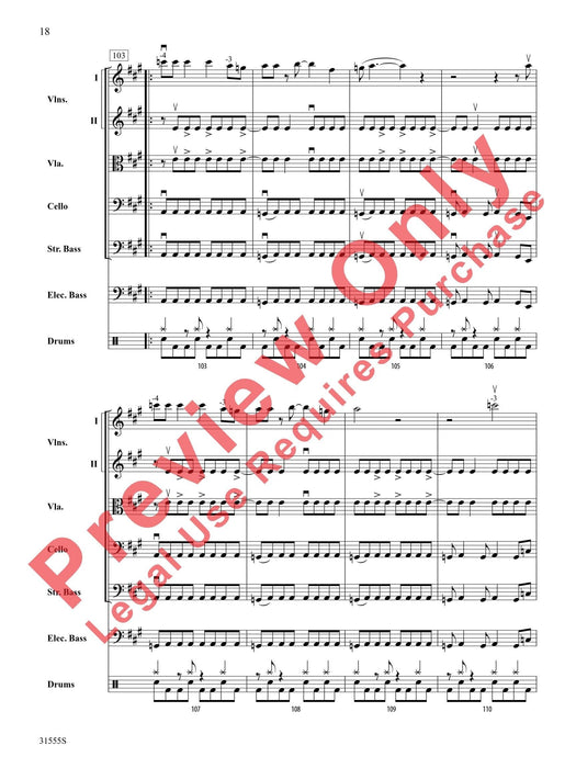 Led Zeppelin Medley Featuring: Communication Breakdown / Immigrant Song / Stairway to Heaven / Dazed and Confused / Rock and Roll 組合曲 總譜 | 小雅音樂 Hsiaoya Music