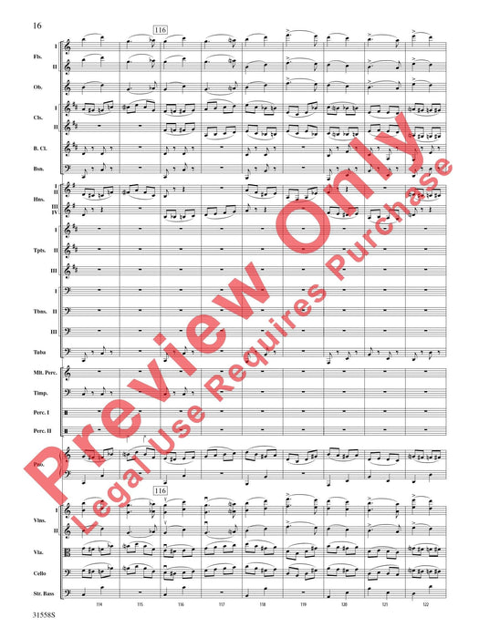 Serenade for Strings Mvt. IV Finale (Tema Ruso) 柴科夫斯基,彼得 小夜曲 弦樂 終曲 總譜 | 小雅音樂 Hsiaoya Music