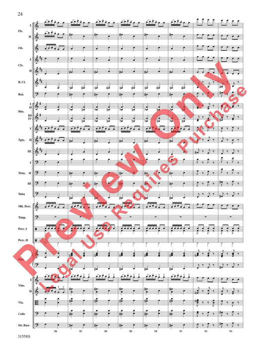 Serenade for Strings Mvt. IV Finale (Tema Ruso) 柴科夫斯基,彼得 小夜曲 弦樂 終曲 總譜 | 小雅音樂 Hsiaoya Music