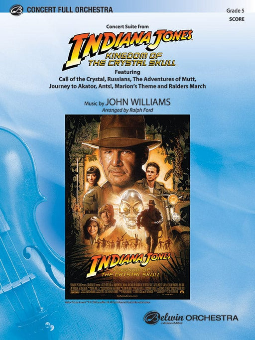 Indiana Jones and the Kingdom of the Crystal Skull, Concert Suite from Featuring: Call of the Crystals / Russians / The Adventures of Mutt / Journey to Akator / Ants! / Marion's Theme / Raiders March 音樂會 組曲 主題進行曲 總譜 | 小雅音樂 Hsiaoya Music