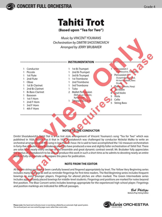 Tahiti Trot Based upon "Tea for Two" | 小雅音樂 Hsiaoya Music